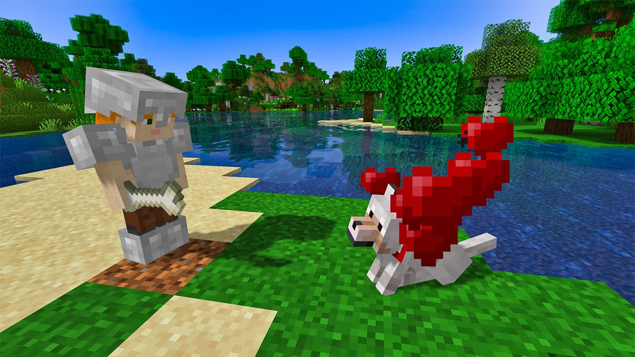 How to Tame a Wolf in Minecraft